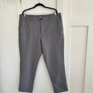 Banana Republic Men's Gray Pants Performance Stretch Golf Athletic Size 38"x29"
